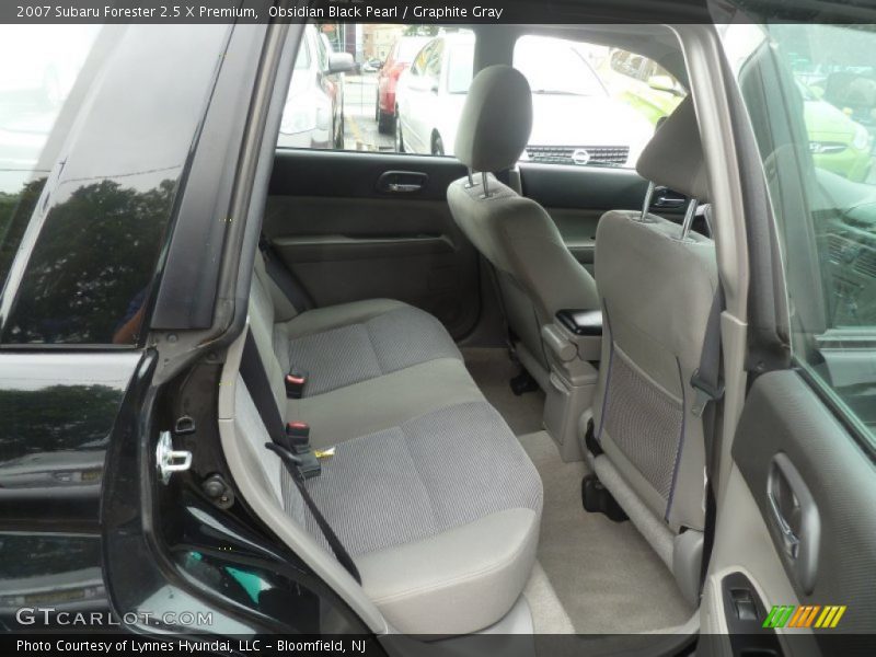 Obsidian Black Pearl / Graphite Gray 2007 Subaru Forester 2.5 X Premium