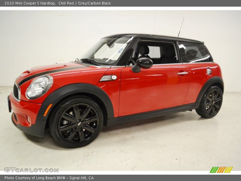 Chili Red / Grey/Carbon Black 2010 Mini Cooper S Hardtop