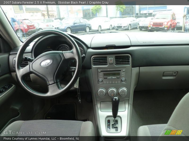 Obsidian Black Pearl / Graphite Gray 2007 Subaru Forester 2.5 X Premium