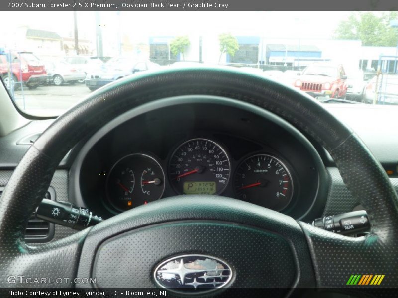 Obsidian Black Pearl / Graphite Gray 2007 Subaru Forester 2.5 X Premium