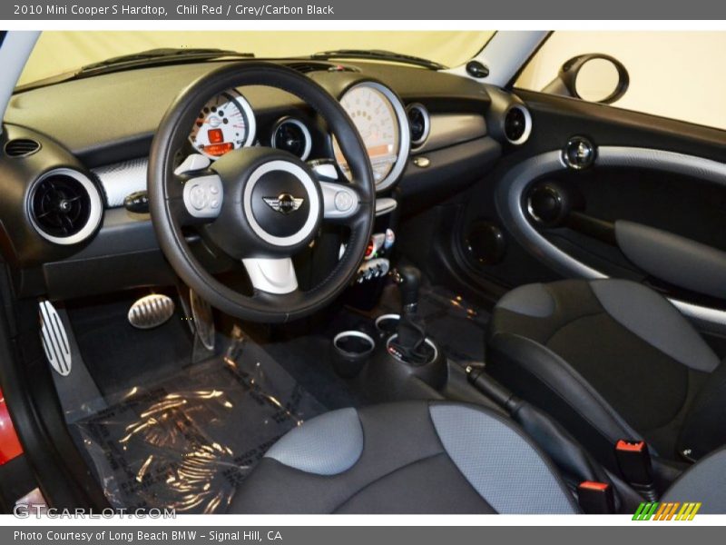 Chili Red / Grey/Carbon Black 2010 Mini Cooper S Hardtop