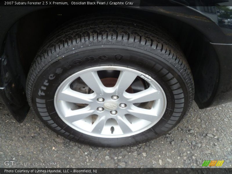 Obsidian Black Pearl / Graphite Gray 2007 Subaru Forester 2.5 X Premium
