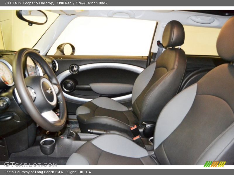 Chili Red / Grey/Carbon Black 2010 Mini Cooper S Hardtop