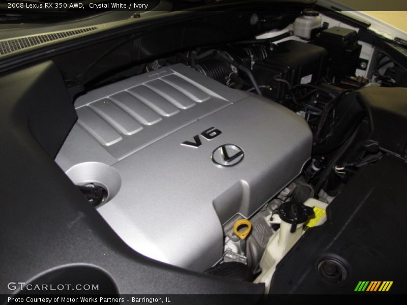 Crystal White / Ivory 2008 Lexus RX 350 AWD