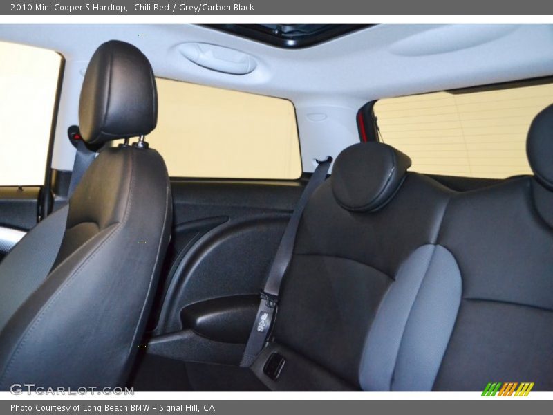 Chili Red / Grey/Carbon Black 2010 Mini Cooper S Hardtop