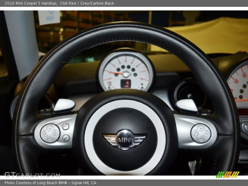 Chili Red / Grey/Carbon Black 2010 Mini Cooper S Hardtop