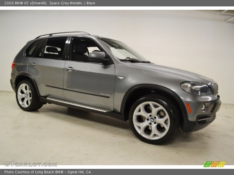 Space Grey Metallic / Black 2009 BMW X5 xDrive48i