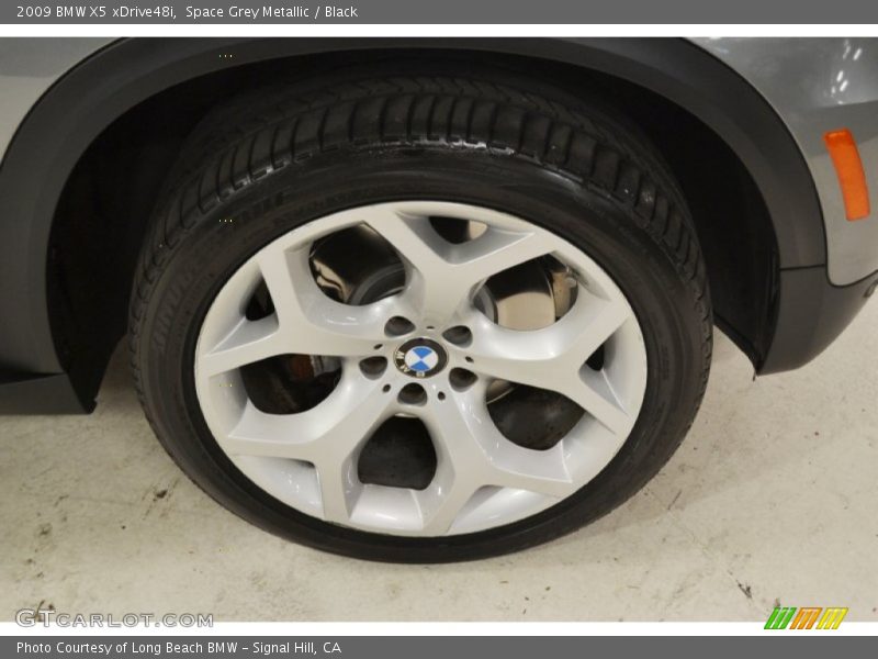 Space Grey Metallic / Black 2009 BMW X5 xDrive48i