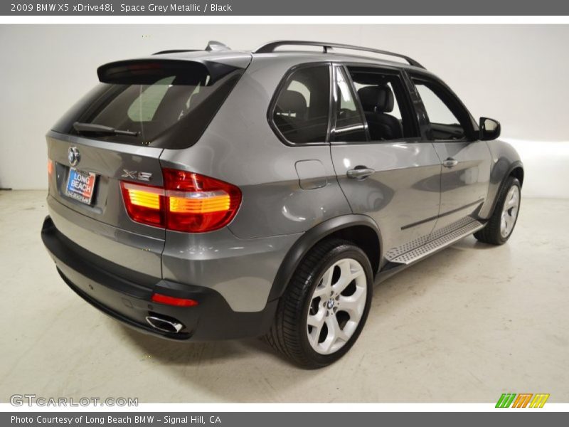 Space Grey Metallic / Black 2009 BMW X5 xDrive48i