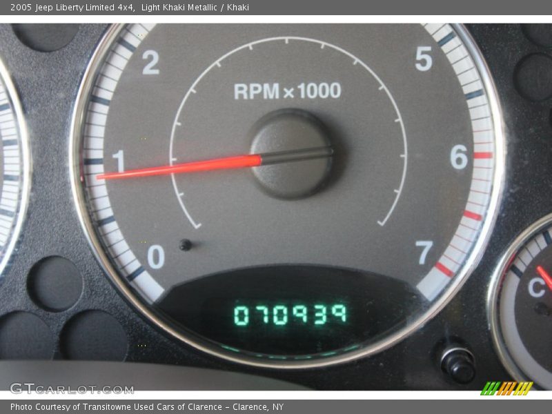 Light Khaki Metallic / Khaki 2005 Jeep Liberty Limited 4x4