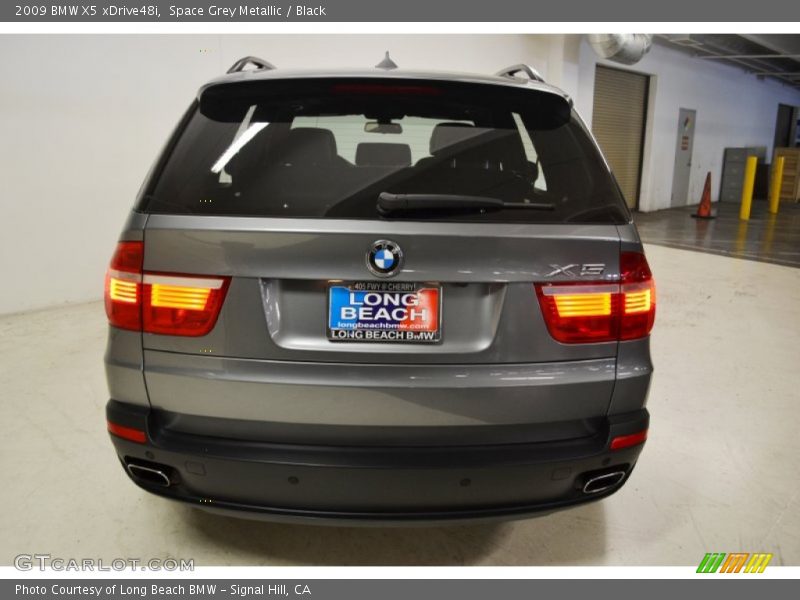 Space Grey Metallic / Black 2009 BMW X5 xDrive48i