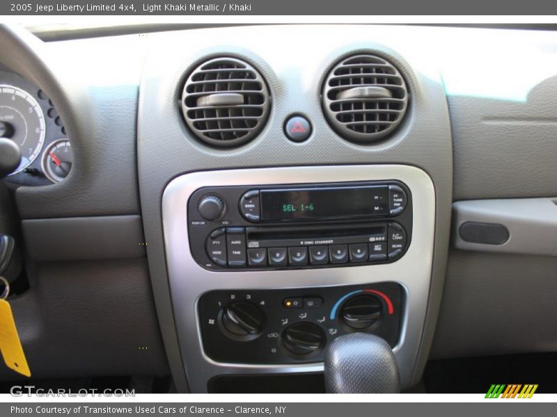 Light Khaki Metallic / Khaki 2005 Jeep Liberty Limited 4x4