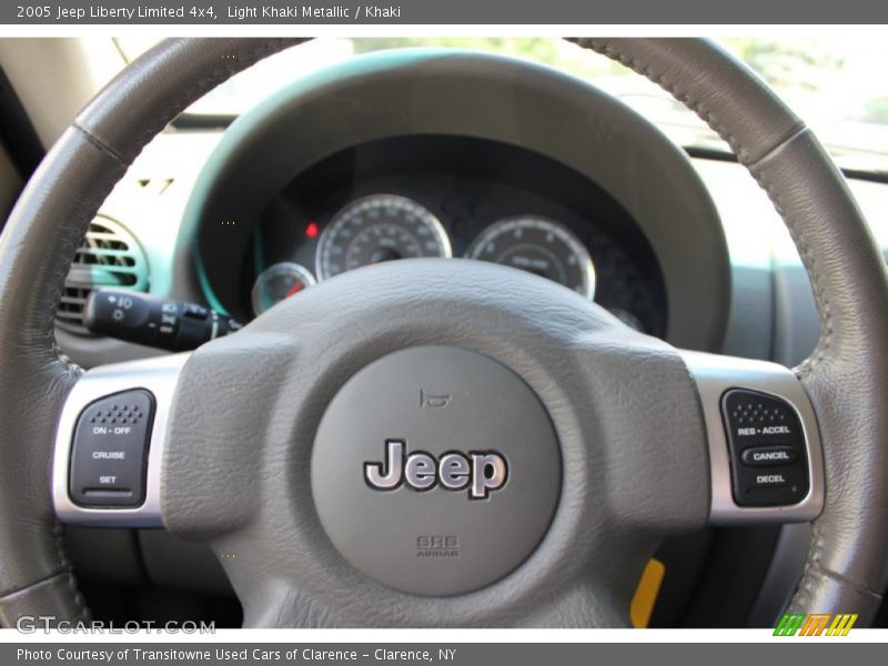 Light Khaki Metallic / Khaki 2005 Jeep Liberty Limited 4x4