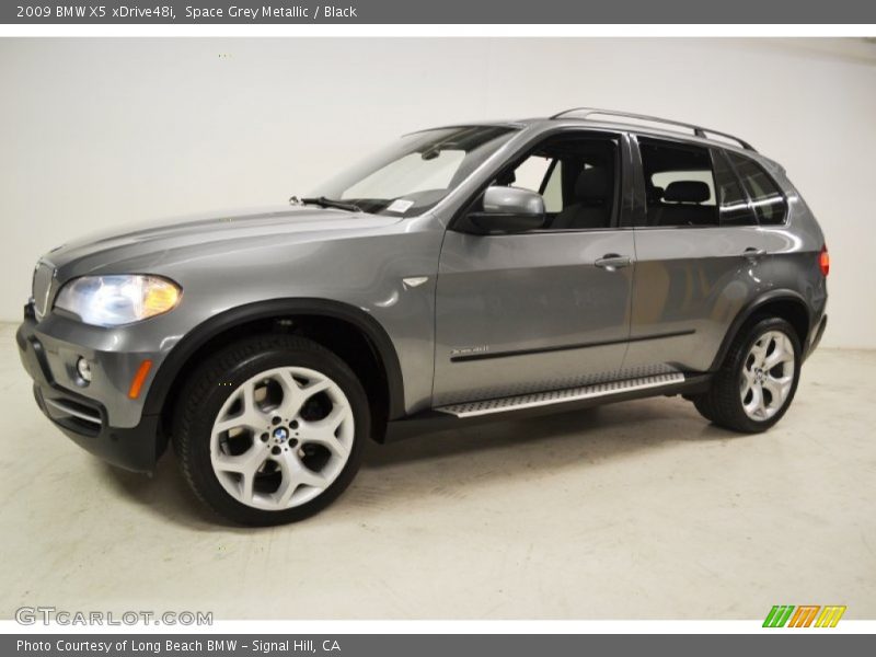 Space Grey Metallic / Black 2009 BMW X5 xDrive48i