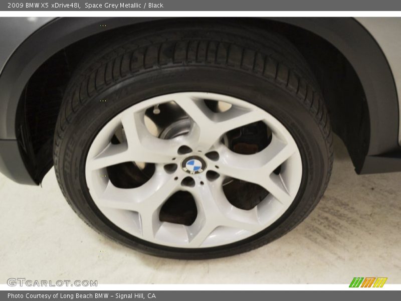 Space Grey Metallic / Black 2009 BMW X5 xDrive48i