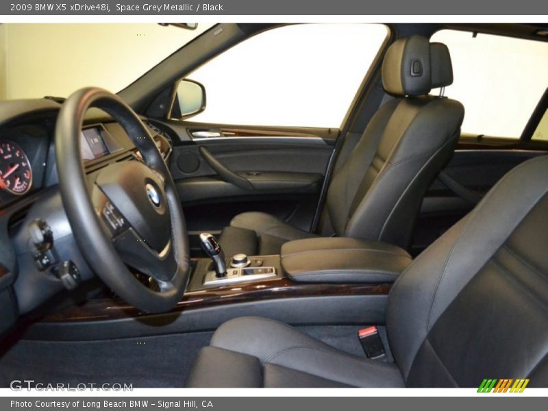 Space Grey Metallic / Black 2009 BMW X5 xDrive48i