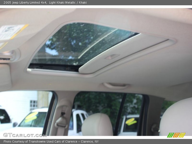 Light Khaki Metallic / Khaki 2005 Jeep Liberty Limited 4x4