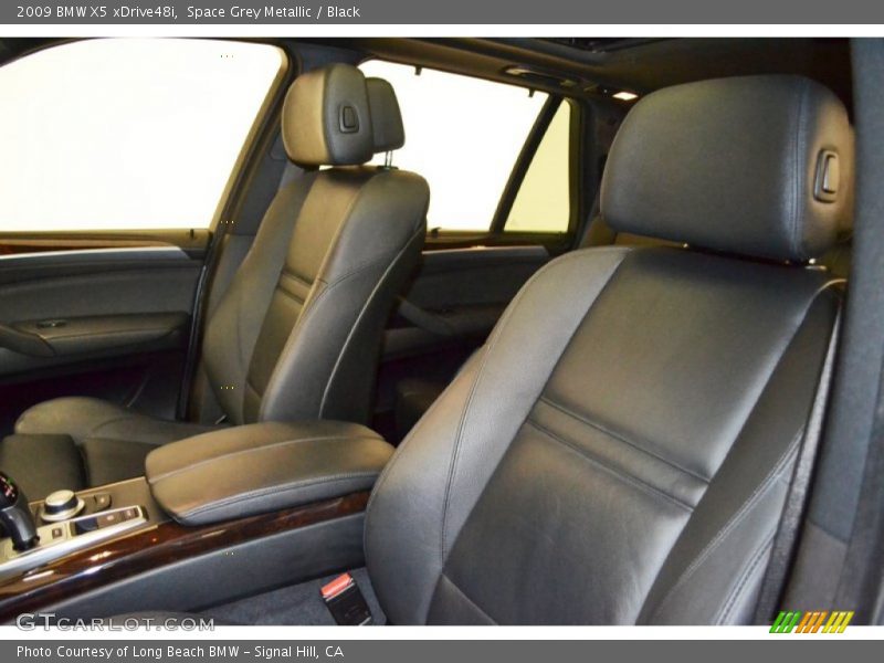 Space Grey Metallic / Black 2009 BMW X5 xDrive48i