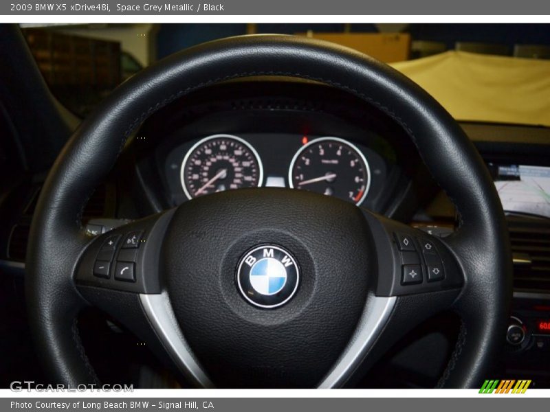 Space Grey Metallic / Black 2009 BMW X5 xDrive48i