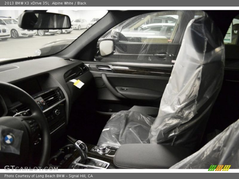 Alpine White / Black 2013 BMW X3 xDrive 35i