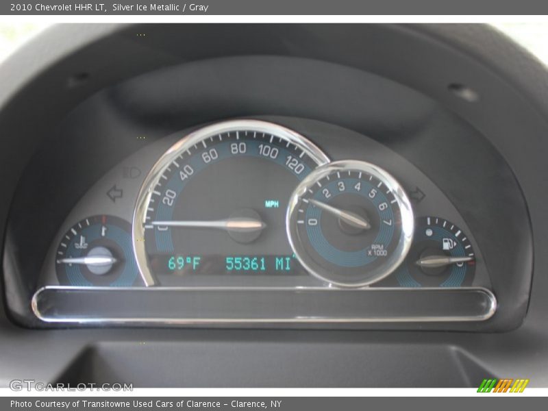 Silver Ice Metallic / Gray 2010 Chevrolet HHR LT