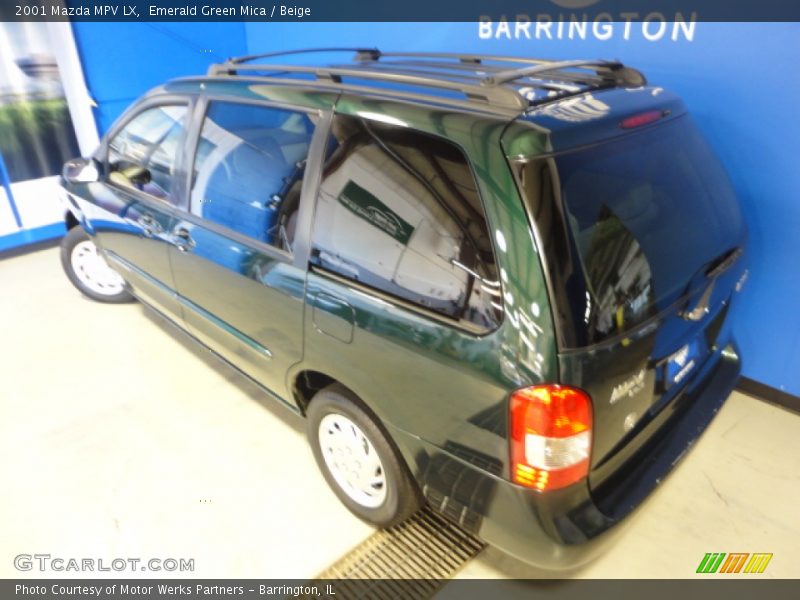 Emerald Green Mica / Beige 2001 Mazda MPV LX