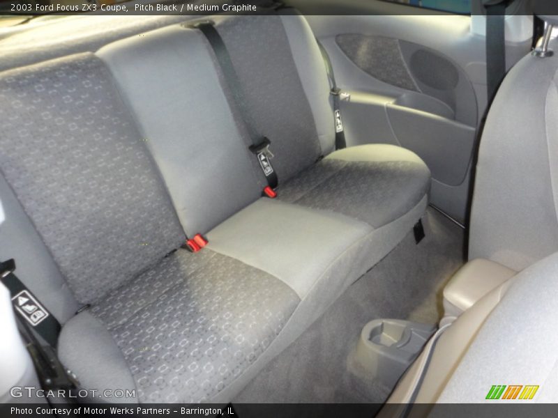 Rear Seat of 2003 Focus ZX3 Coupe