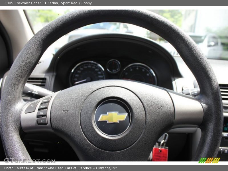 Sport Red / Ebony 2009 Chevrolet Cobalt LT Sedan