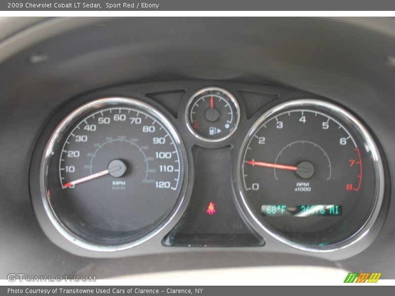  2009 Cobalt LT Sedan LT Sedan Gauges