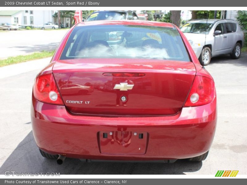Sport Red / Ebony 2009 Chevrolet Cobalt LT Sedan