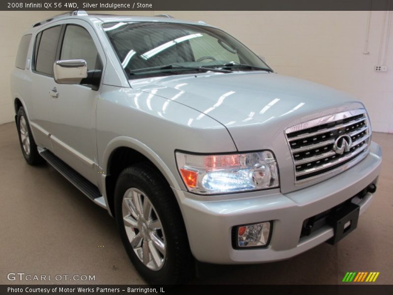 Silver Indulgence / Stone 2008 Infiniti QX 56 4WD