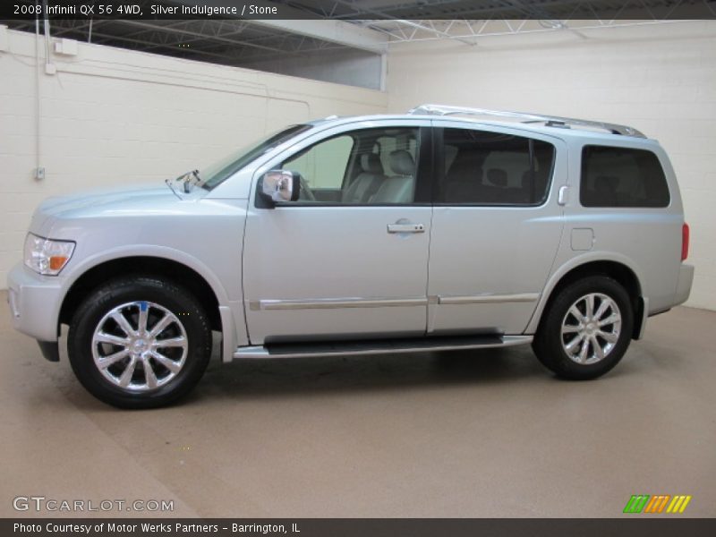 Silver Indulgence / Stone 2008 Infiniti QX 56 4WD