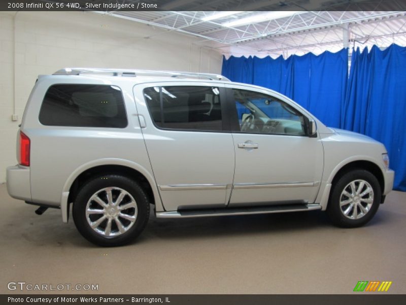 Silver Indulgence / Stone 2008 Infiniti QX 56 4WD