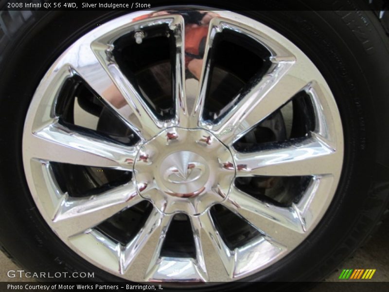 Silver Indulgence / Stone 2008 Infiniti QX 56 4WD