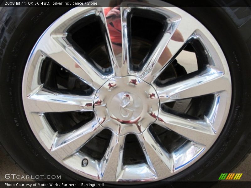 Silver Indulgence / Stone 2008 Infiniti QX 56 4WD