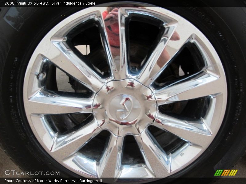 Silver Indulgence / Stone 2008 Infiniti QX 56 4WD