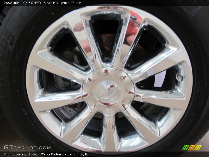 Silver Indulgence / Stone 2008 Infiniti QX 56 4WD