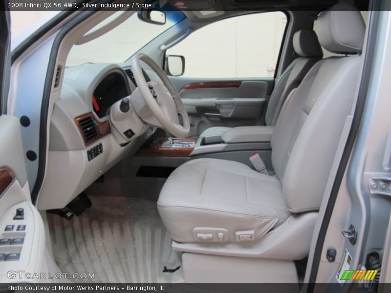 Silver Indulgence / Stone 2008 Infiniti QX 56 4WD