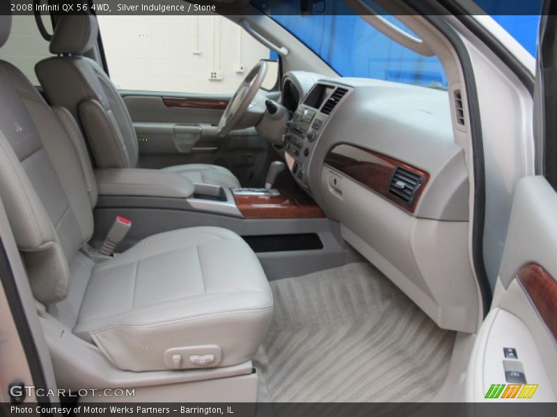 Silver Indulgence / Stone 2008 Infiniti QX 56 4WD