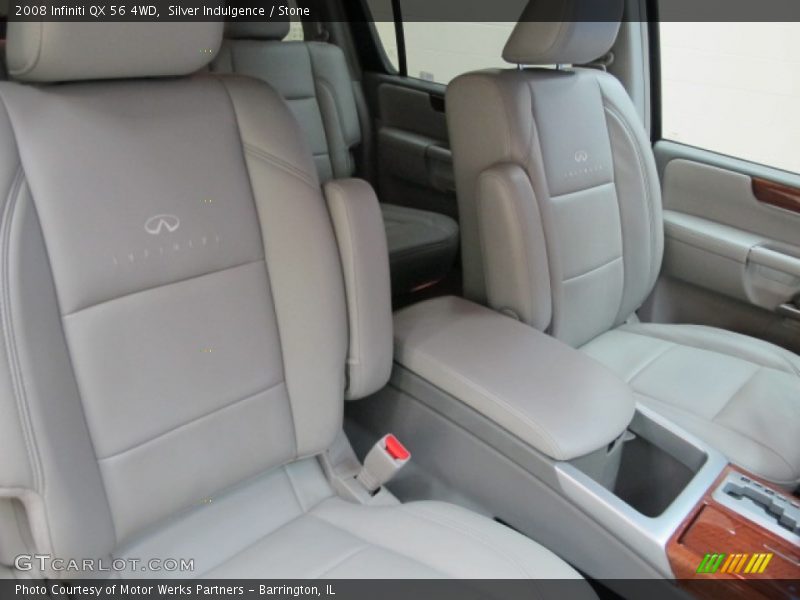 Silver Indulgence / Stone 2008 Infiniti QX 56 4WD