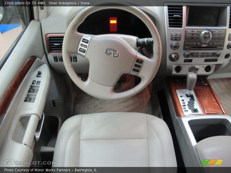Silver Indulgence / Stone 2008 Infiniti QX 56 4WD