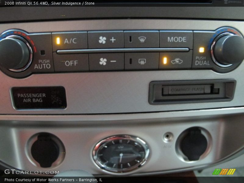 Silver Indulgence / Stone 2008 Infiniti QX 56 4WD