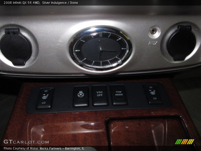 Silver Indulgence / Stone 2008 Infiniti QX 56 4WD