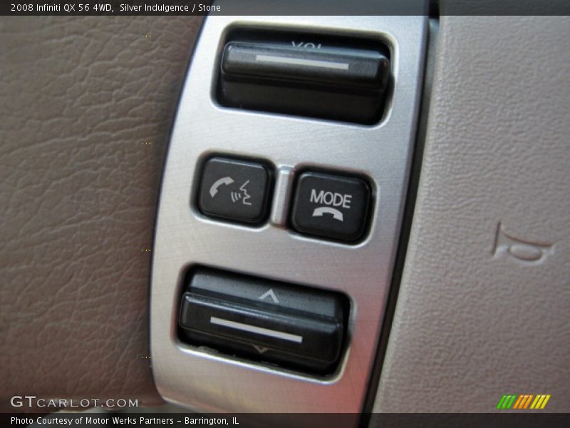 Silver Indulgence / Stone 2008 Infiniti QX 56 4WD