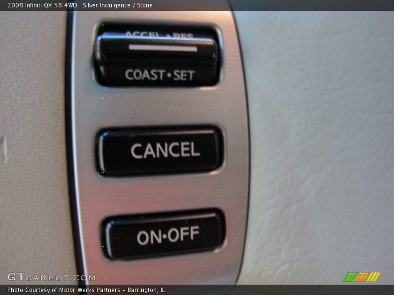 Silver Indulgence / Stone 2008 Infiniti QX 56 4WD