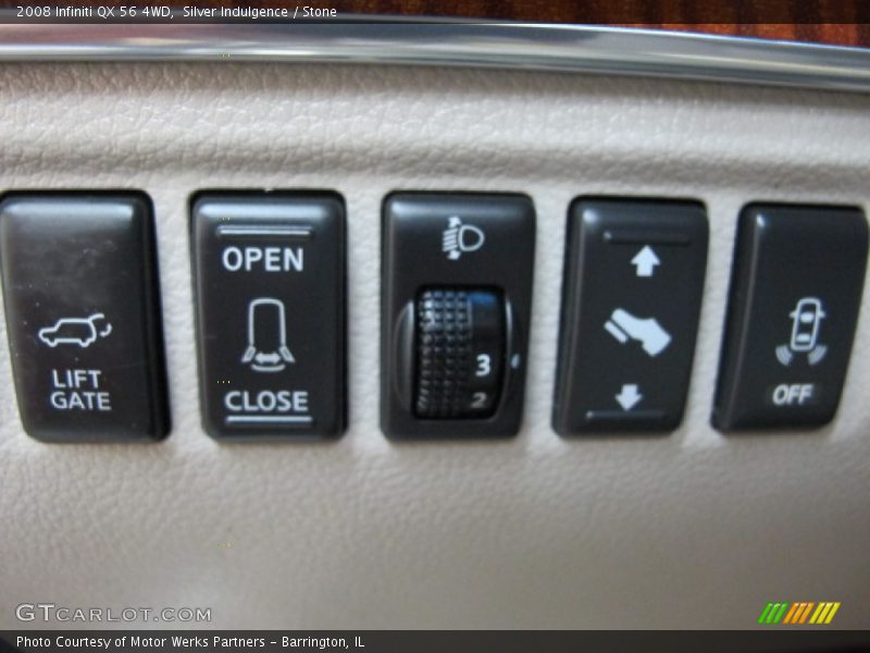 Silver Indulgence / Stone 2008 Infiniti QX 56 4WD
