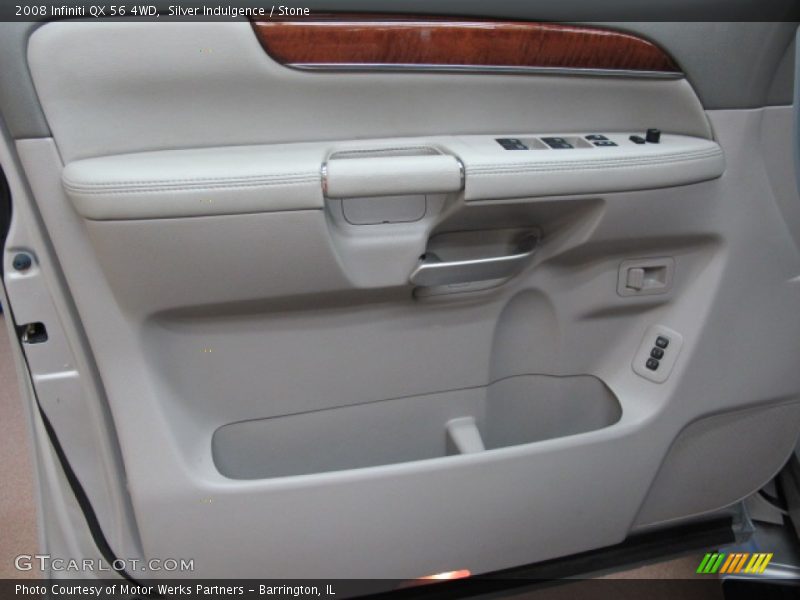 Silver Indulgence / Stone 2008 Infiniti QX 56 4WD