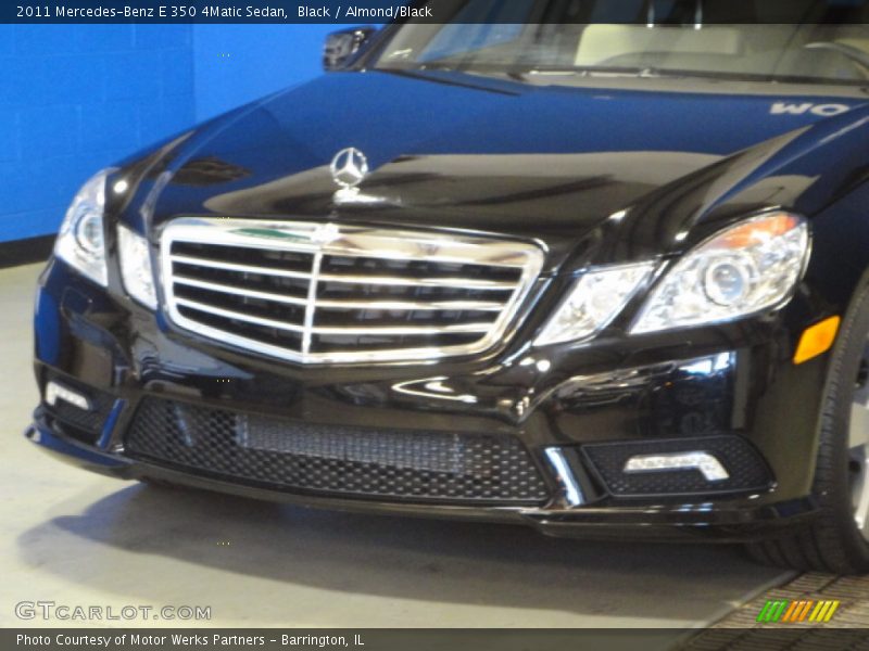 Black / Almond/Black 2011 Mercedes-Benz E 350 4Matic Sedan