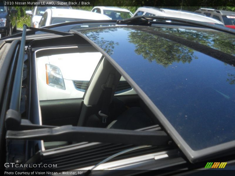 Super Black / Black 2010 Nissan Murano LE AWD
