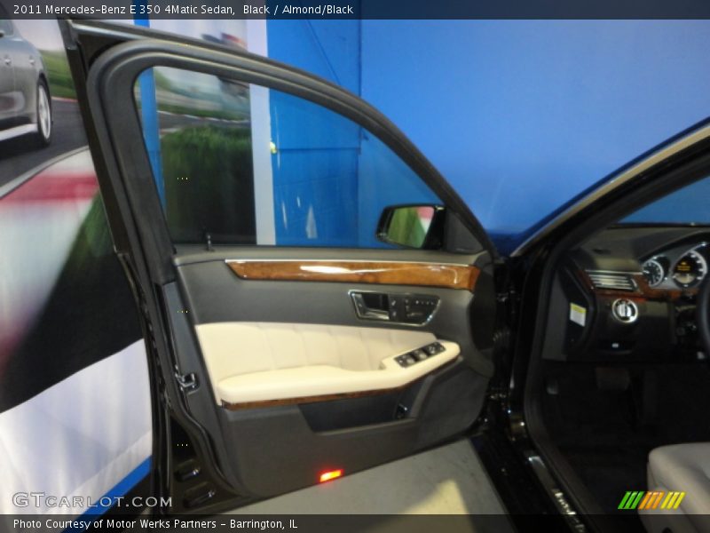 Black / Almond/Black 2011 Mercedes-Benz E 350 4Matic Sedan